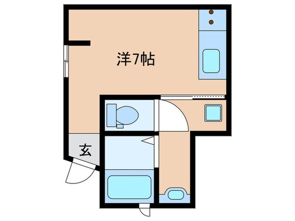 サウスヒルズⅠの物件間取画像